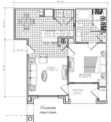 Chambord Floorplan