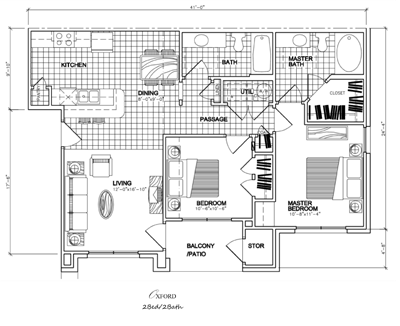 Oxford Floorplan