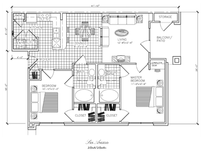 San Angelo Floorplan